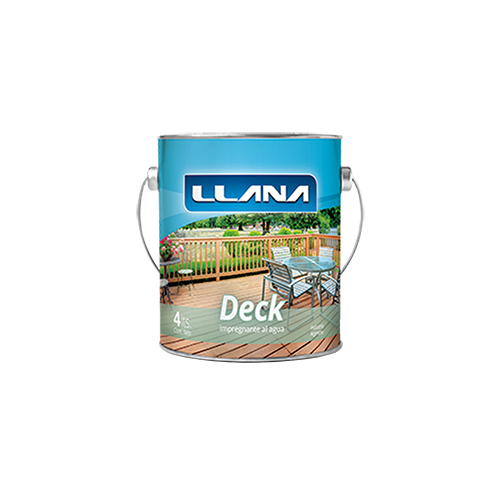 Lata de Deck al agua