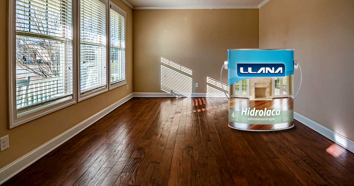 Hidrolaca con acabados brillante, satinado o mate