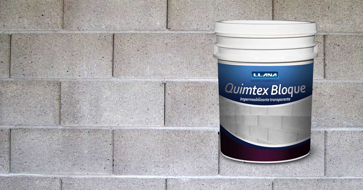Impermeabilizante de bloques cementicios