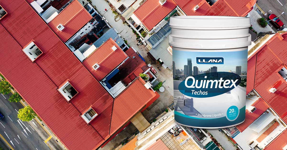 Proteja sus techos con membrana líquida de base acuosa