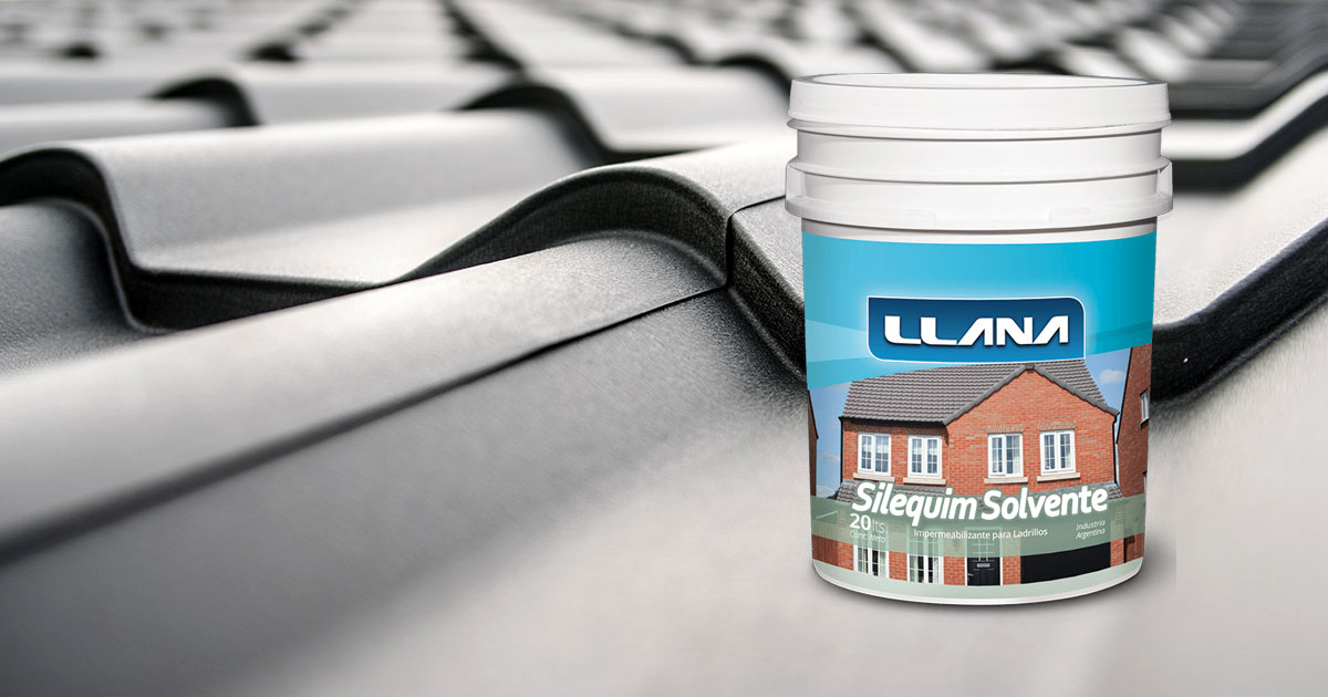 Silicona al solvente para ladrillos y tejas