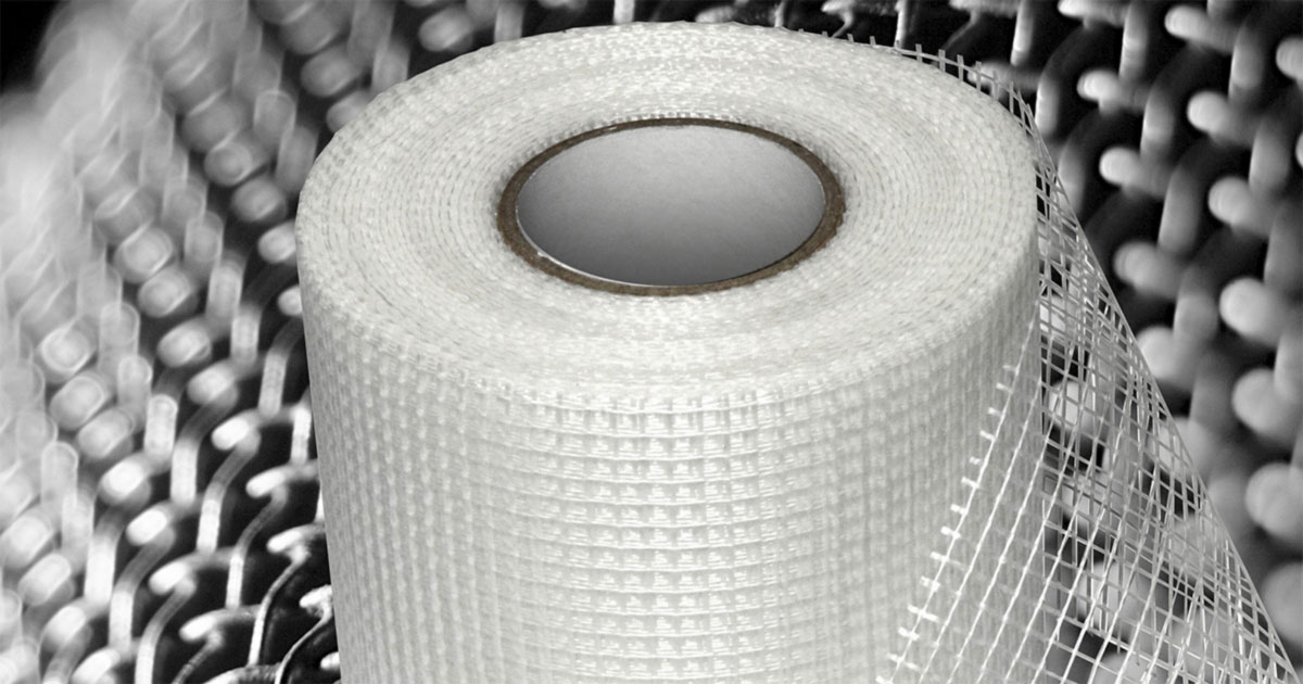 Malla para tratamiento antialcalino