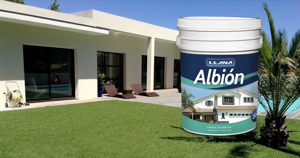 Pintura Quimtex Albión Látex Exterior. Tenemos 720 colores a su dispsición.