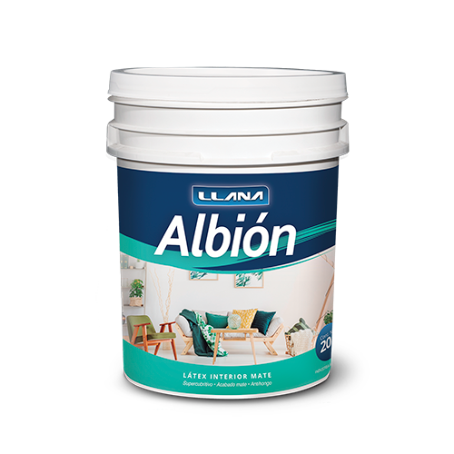Lata de Albion Latex Interior Mate